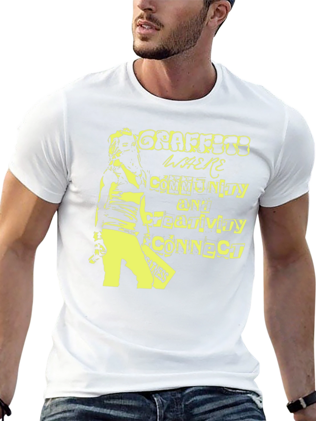 Graffiti Community T-Shirt - Black