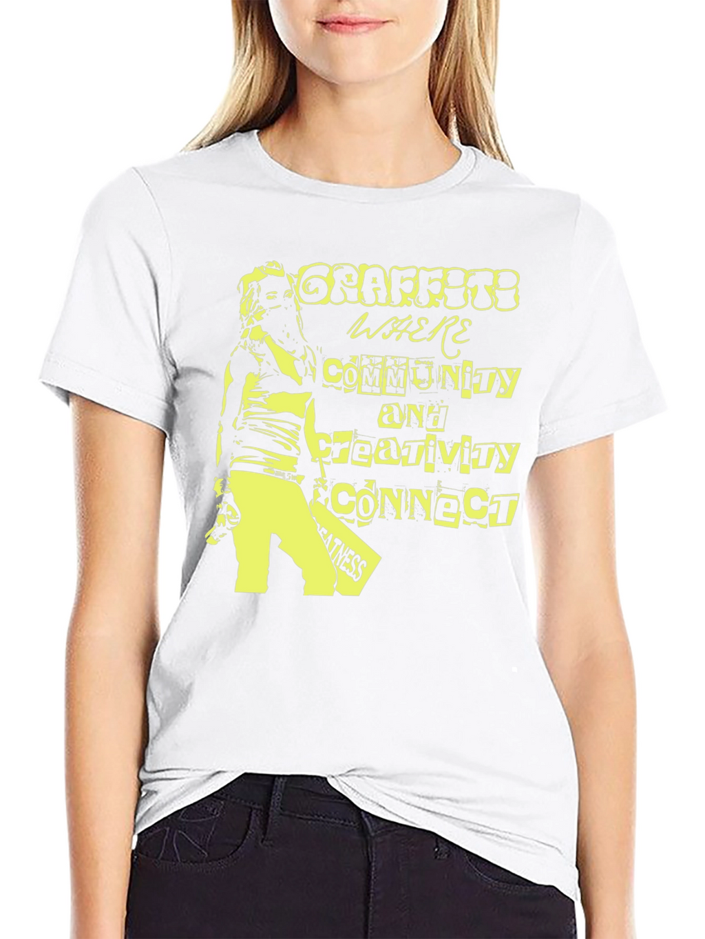 Graffiti Community T-Shirt - Black