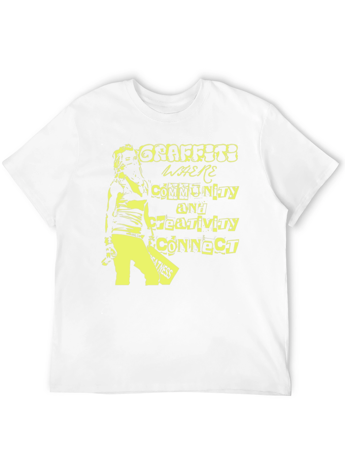 Graffiti Community T-Shirt - Black