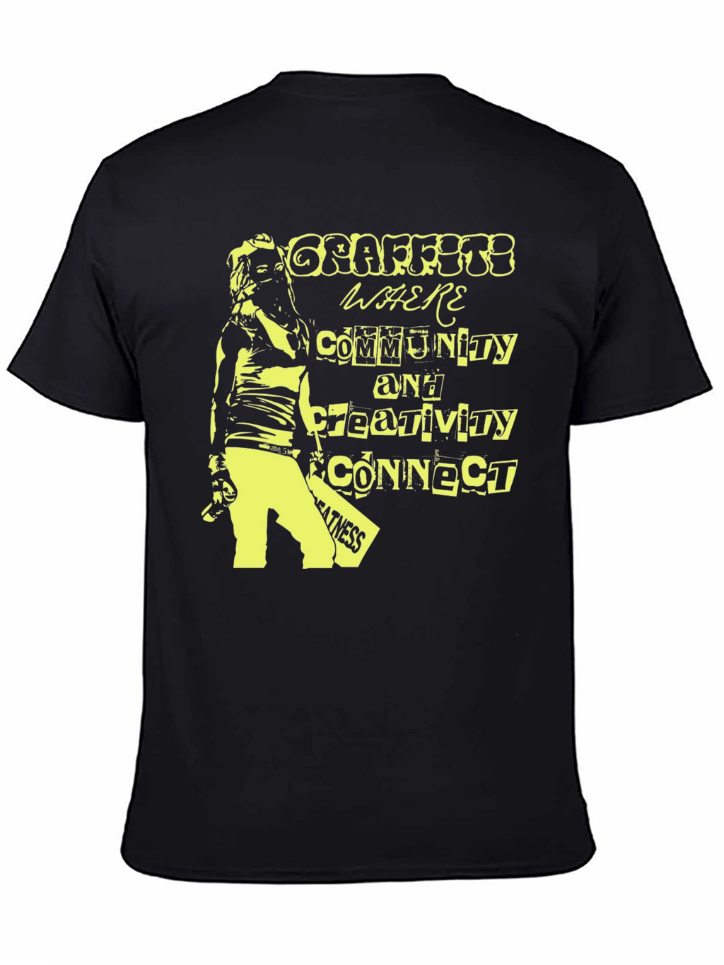 Graffiti Community T-Shirt - Black