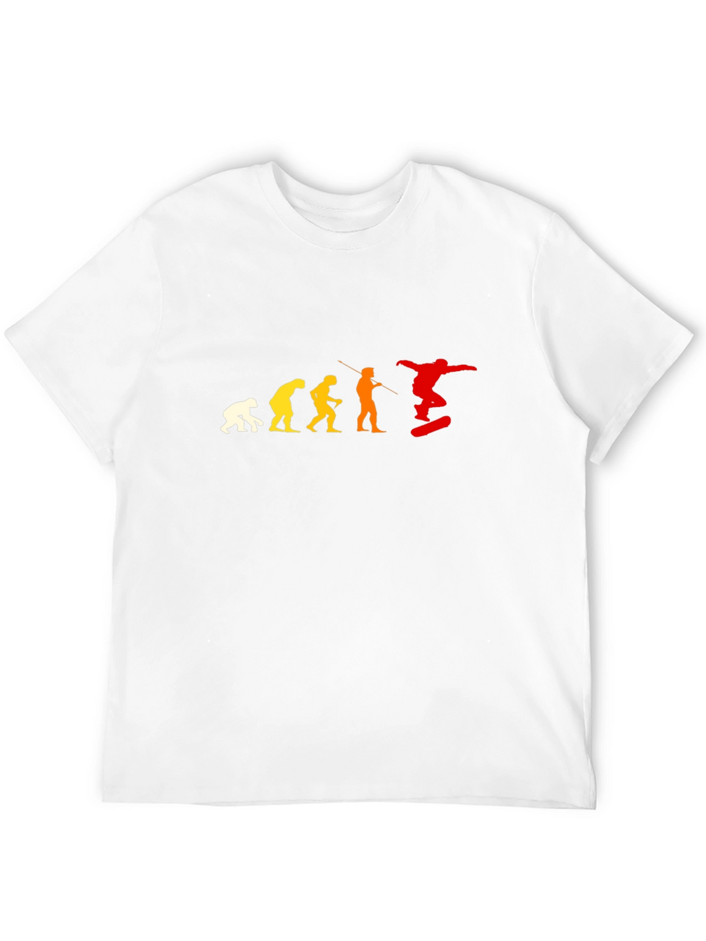 Evolution of Skateboarding T-Shirt - Black