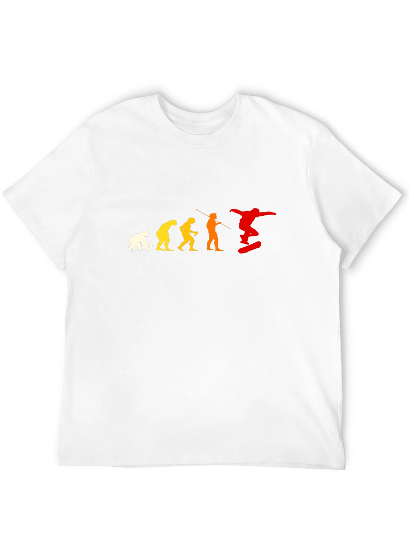 Evolution of Skateboarding T-Shirt - Black