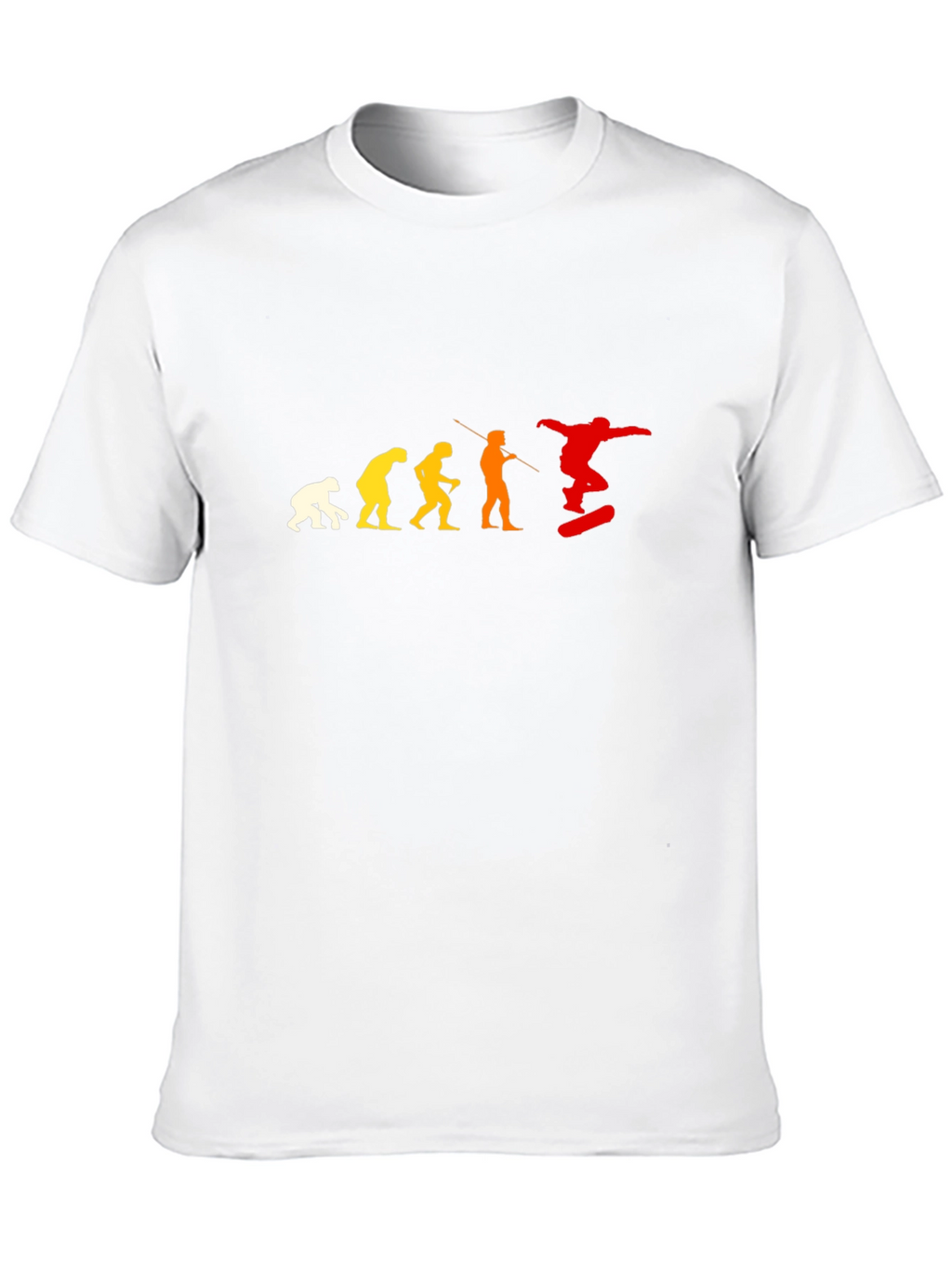 Evolution of Skateboarding T-Shirt - Black