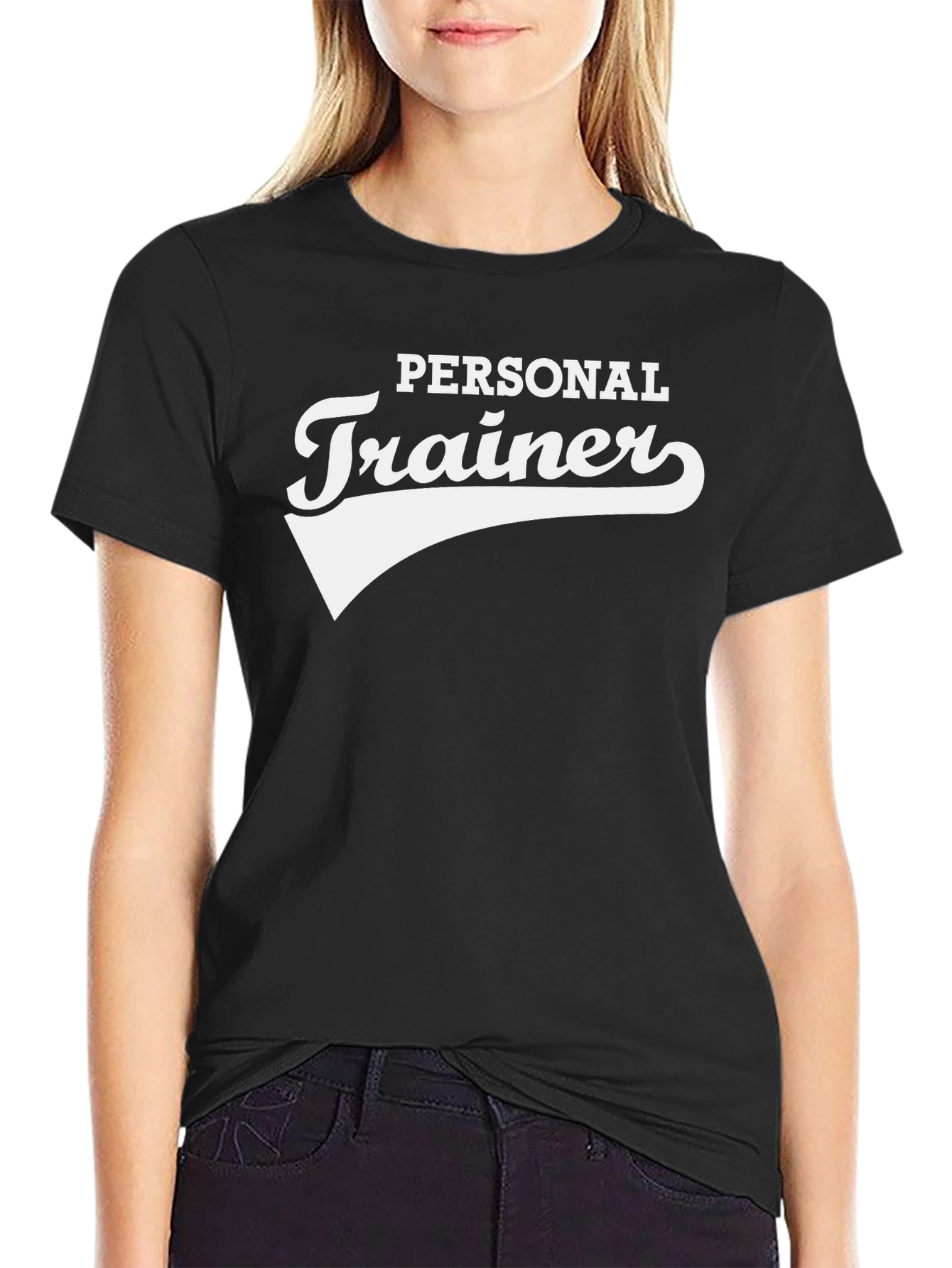 Personal Trainer Graphic T-Shirt - Black