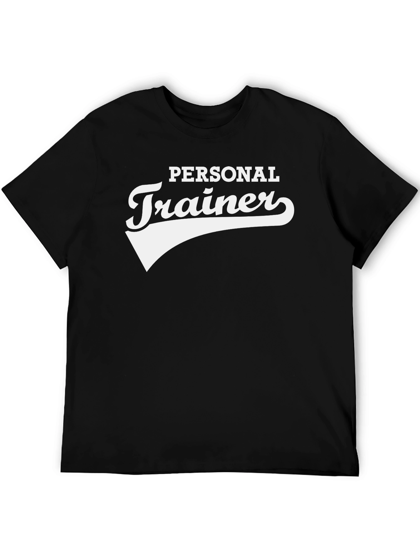 Personal Trainer Graphic T-Shirt - Black