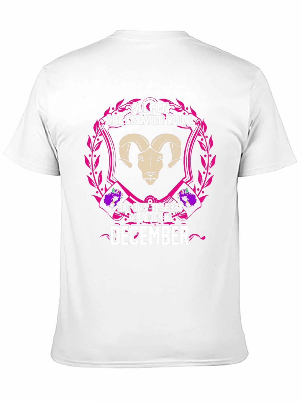 December Born Mens Graphic Tee