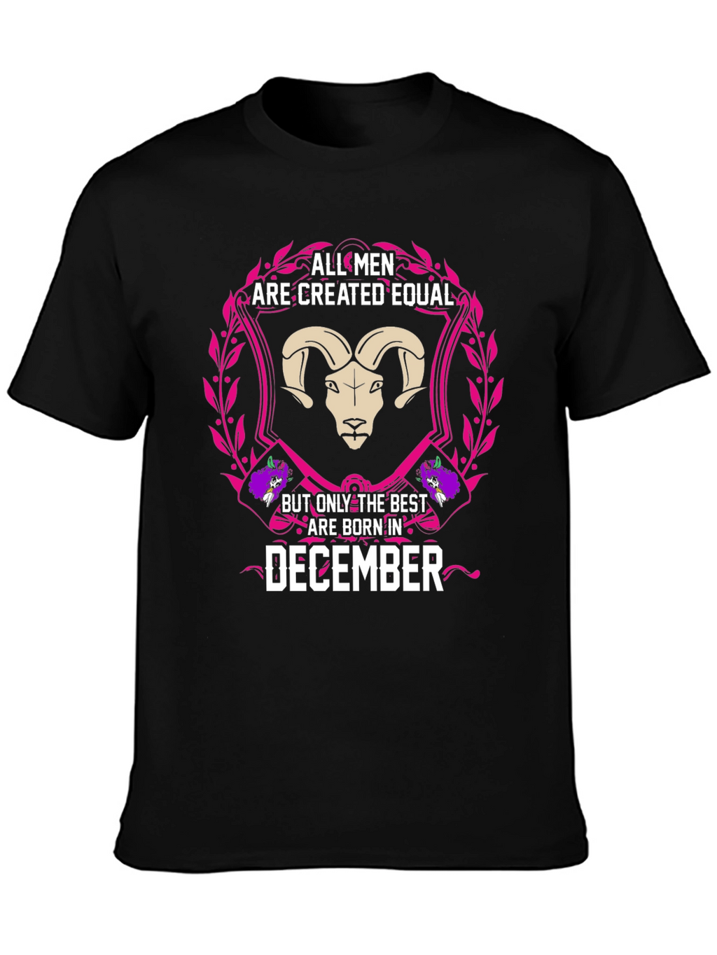 December Born Mens Graphic Tee
