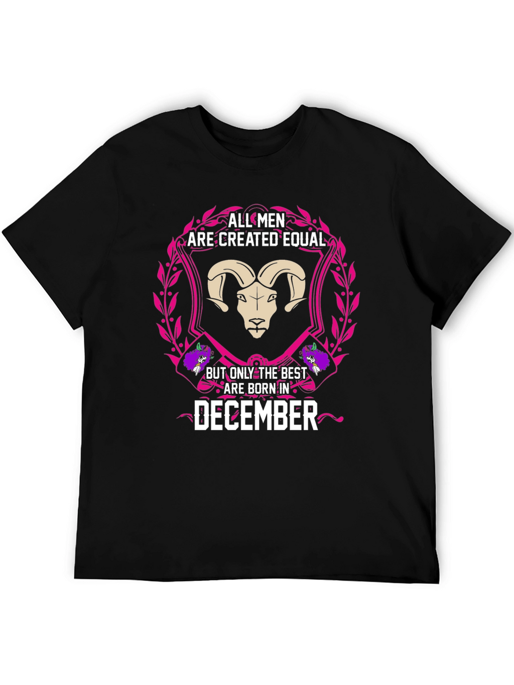 December Born Mens Graphic Tee