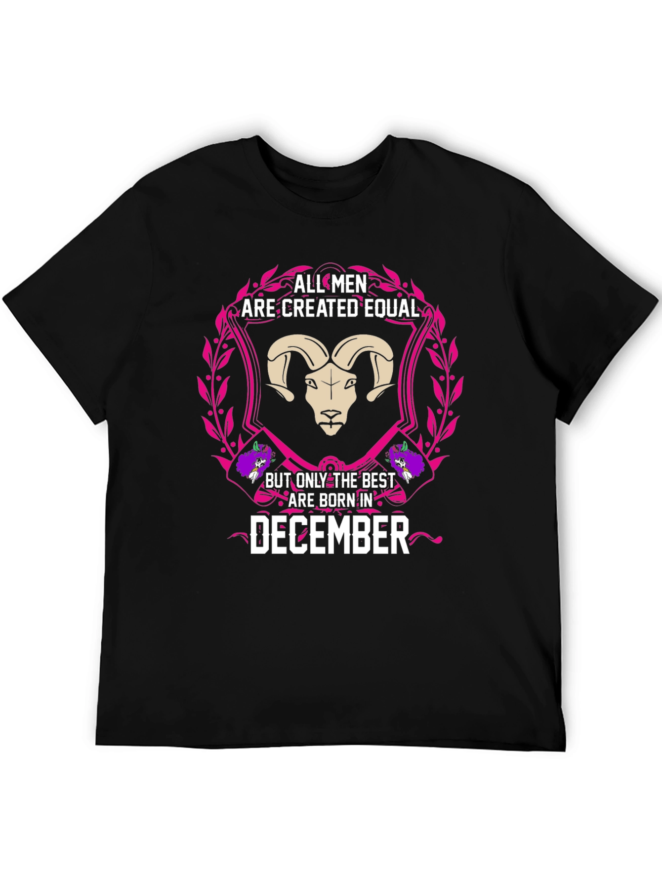 December Born Mens Graphic Tee