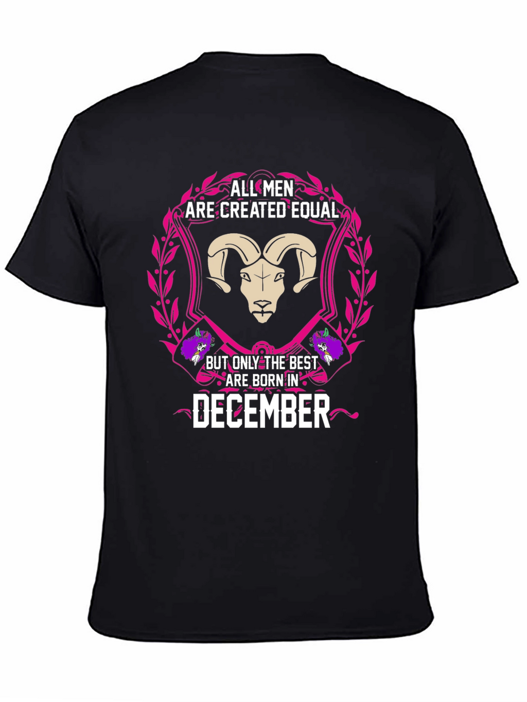 December Born Mens Graphic Tee