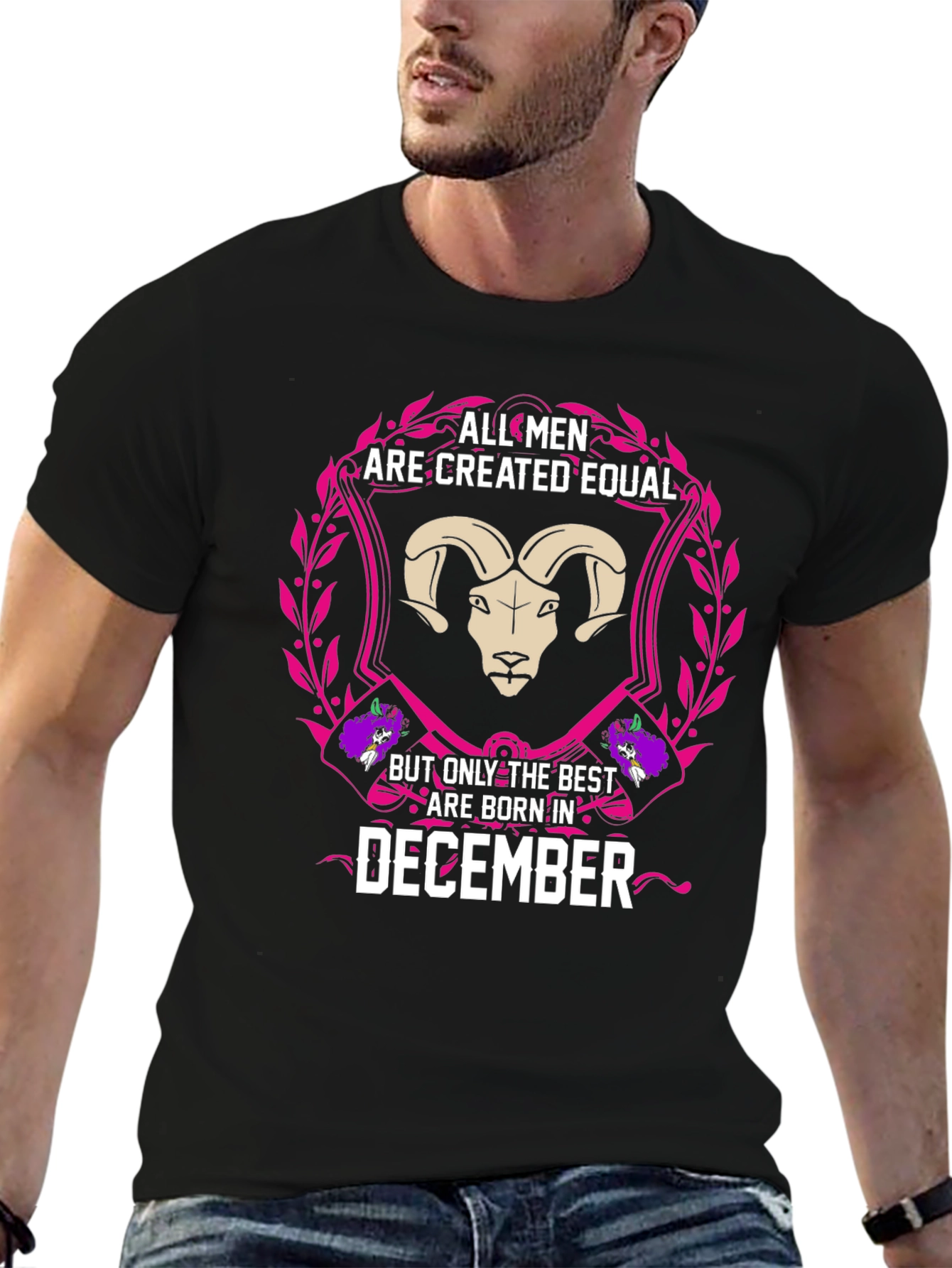 December Born Mens Graphic Tee