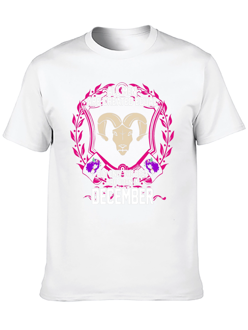 December Born Mens Graphic Tee