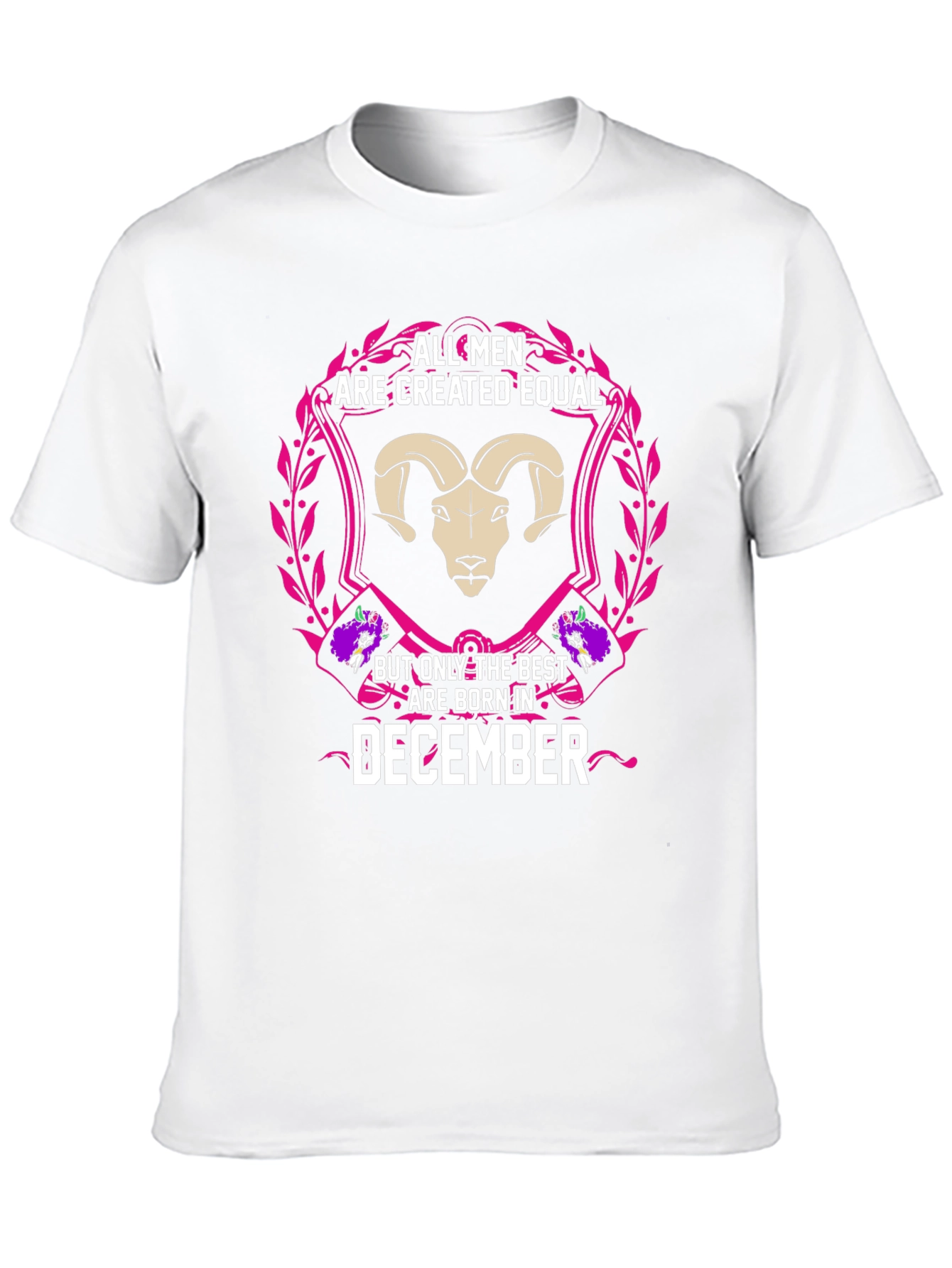 December Born Mens Graphic Tee