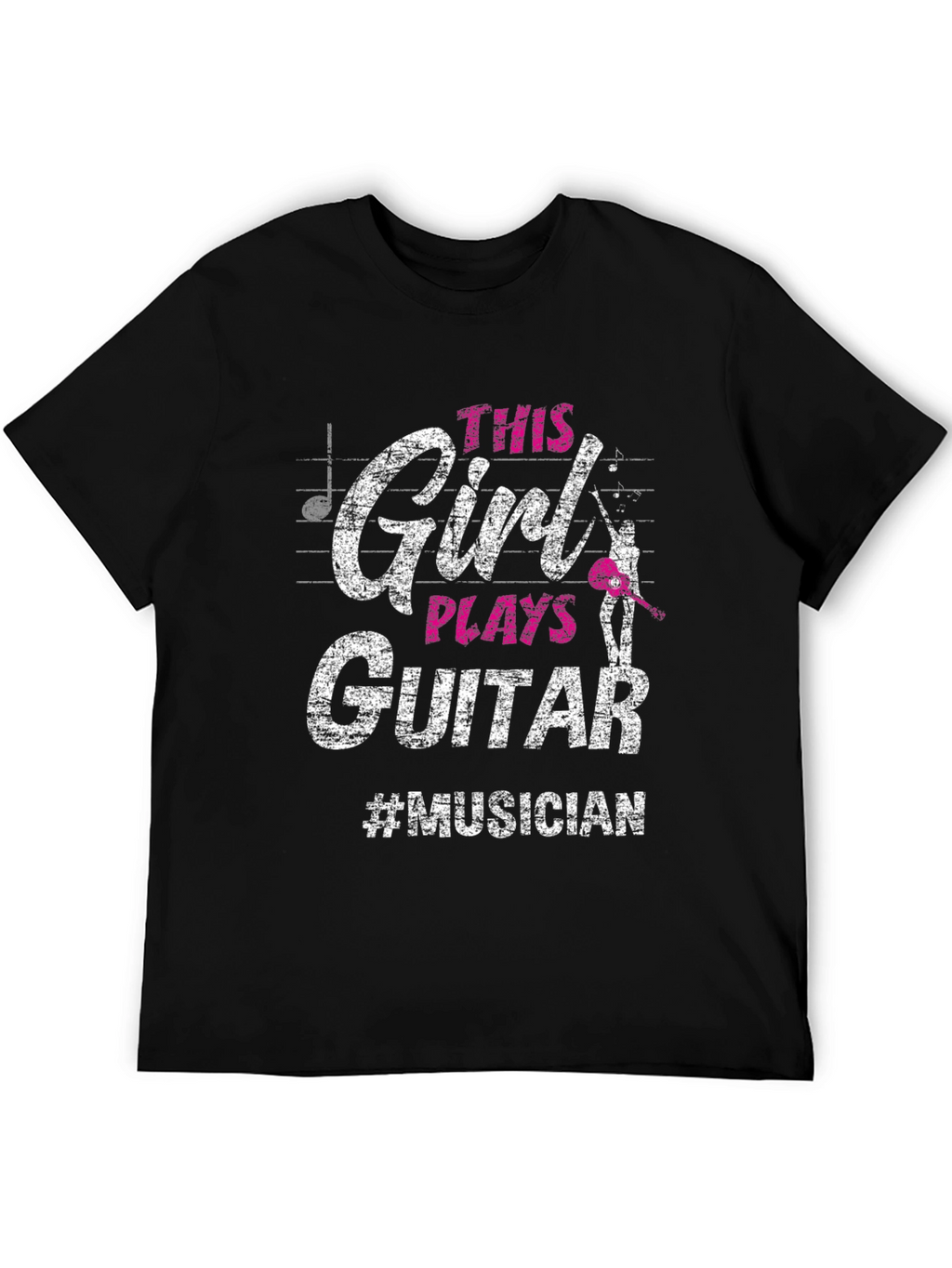 This Girl Plays Guitar T-Shirt - Musician Tee