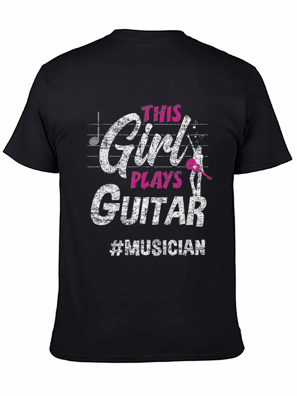 This Girl Plays Guitar T-Shirt - Musician Tee