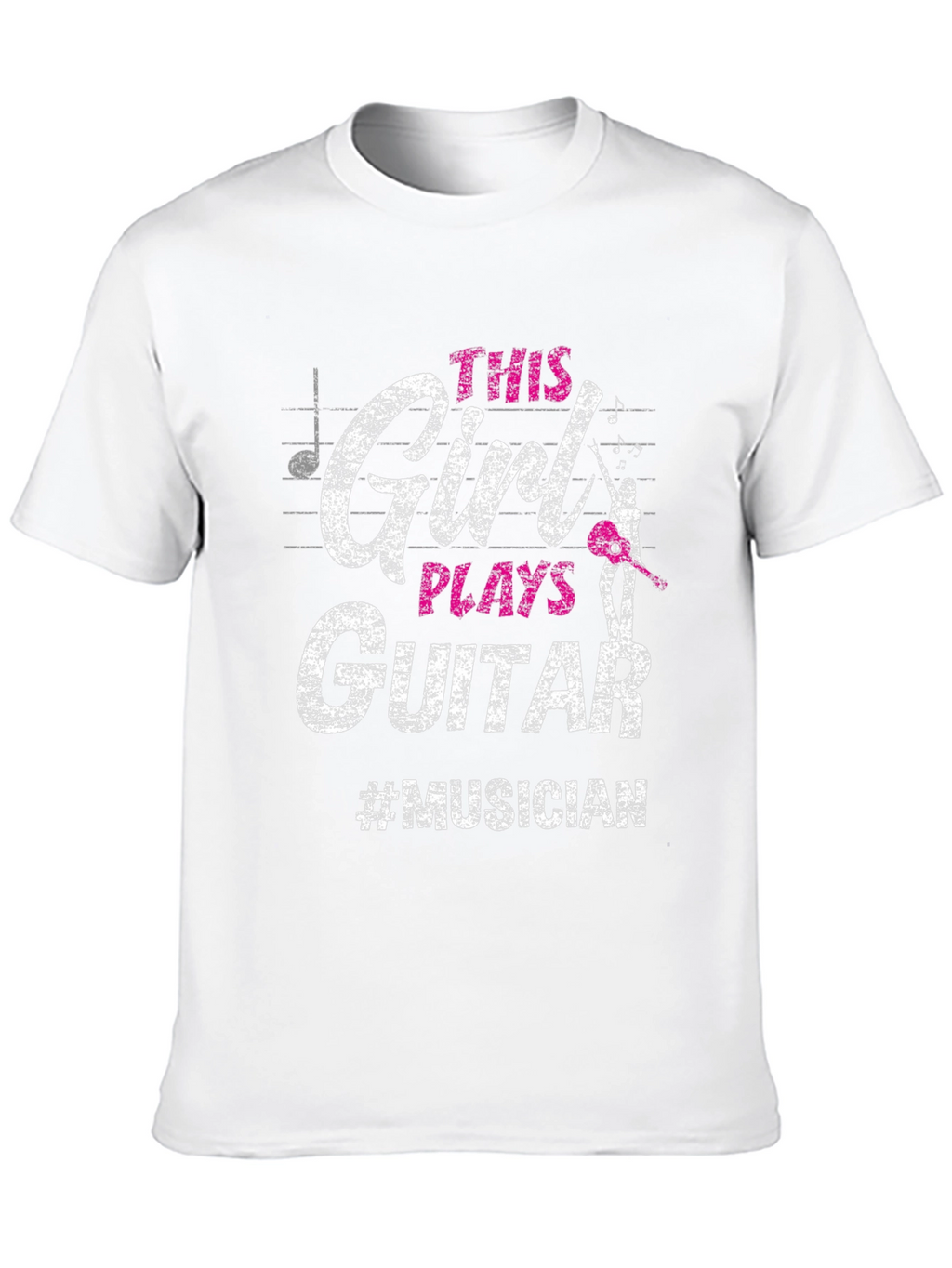 This Girl Plays Guitar T-Shirt - Musician Tee