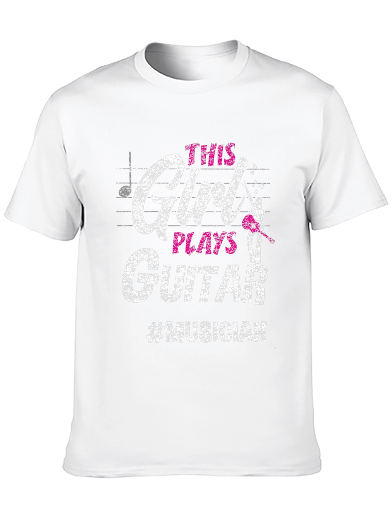 This Girl Plays Guitar T-Shirt - Musician Tee