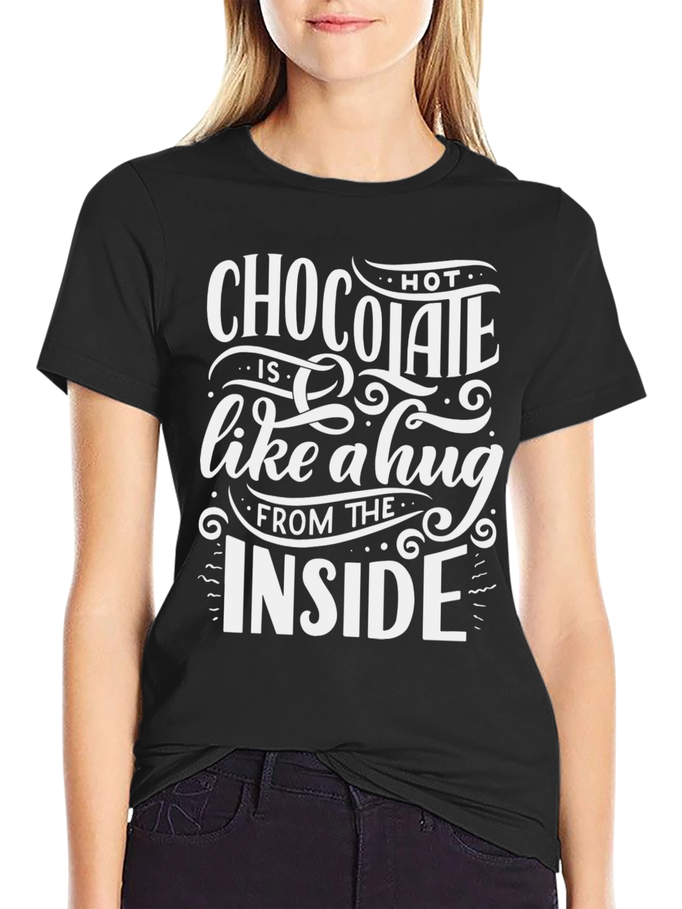 Hot Chocolate Hug Graphic Tee