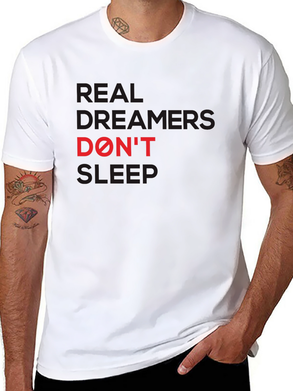 Real Dreamers Dont Sleep T-Shirt