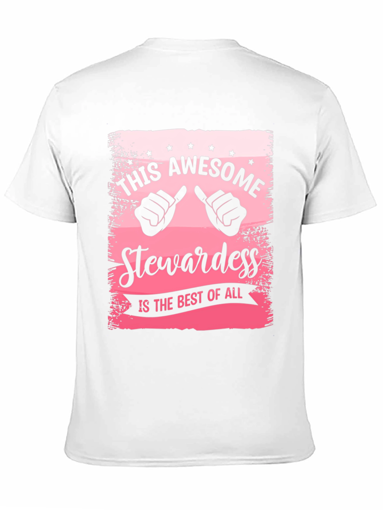 Awesome Stewardess T-Shirt - Flight Attendant Gift