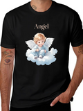 Angel Baby Graphic T-Shirt - Cute & Comfy Tee
