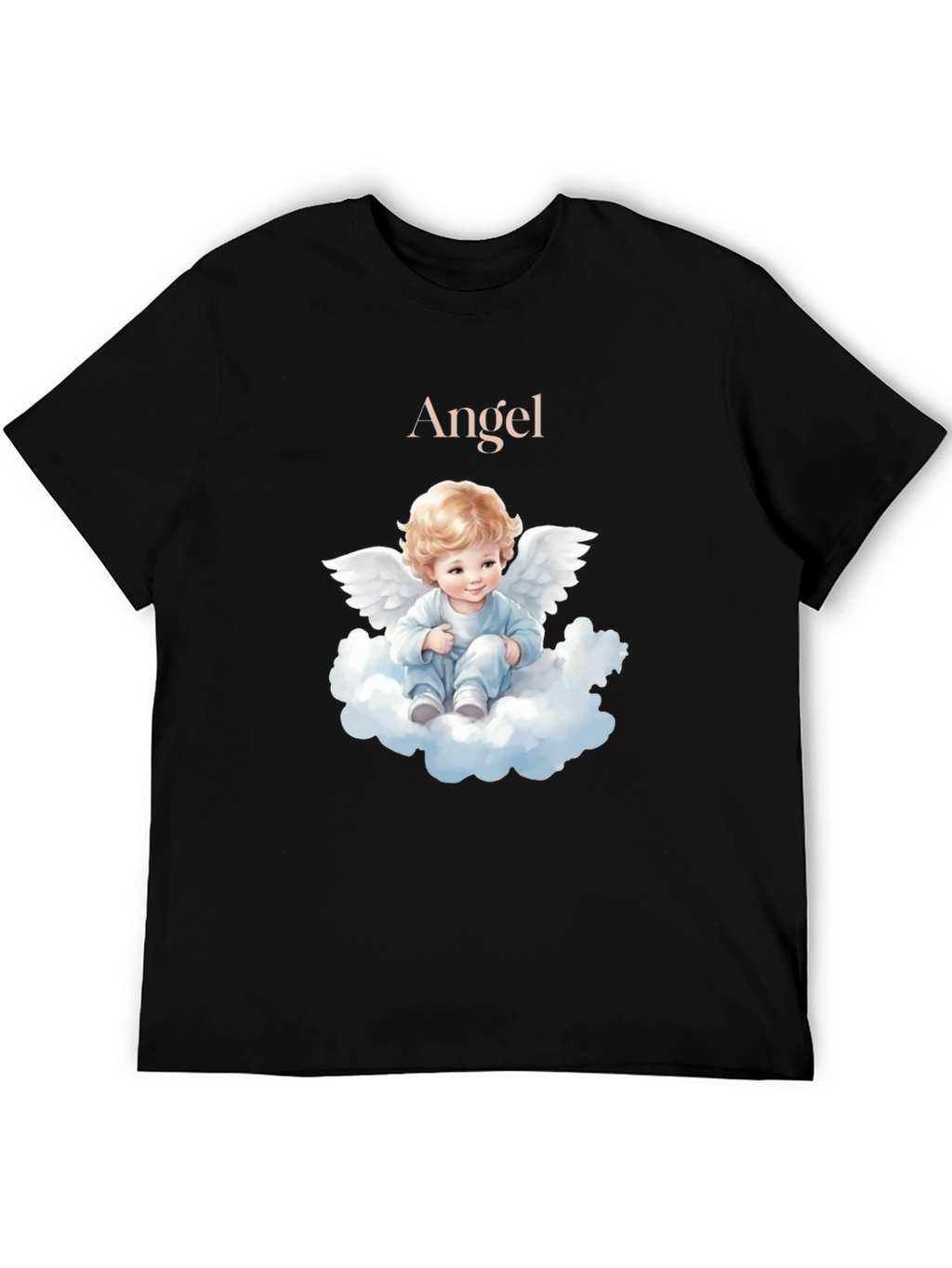 Angel Baby Graphic T-Shirt - Cute & Comfy Tee