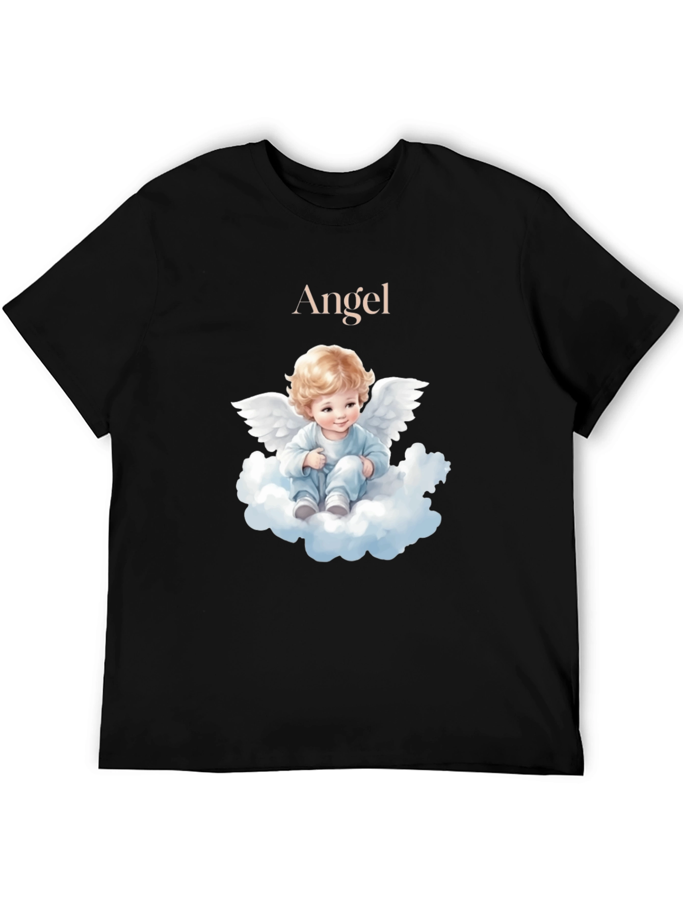 Angel Baby Graphic T-Shirt - Cute & Comfy Tee