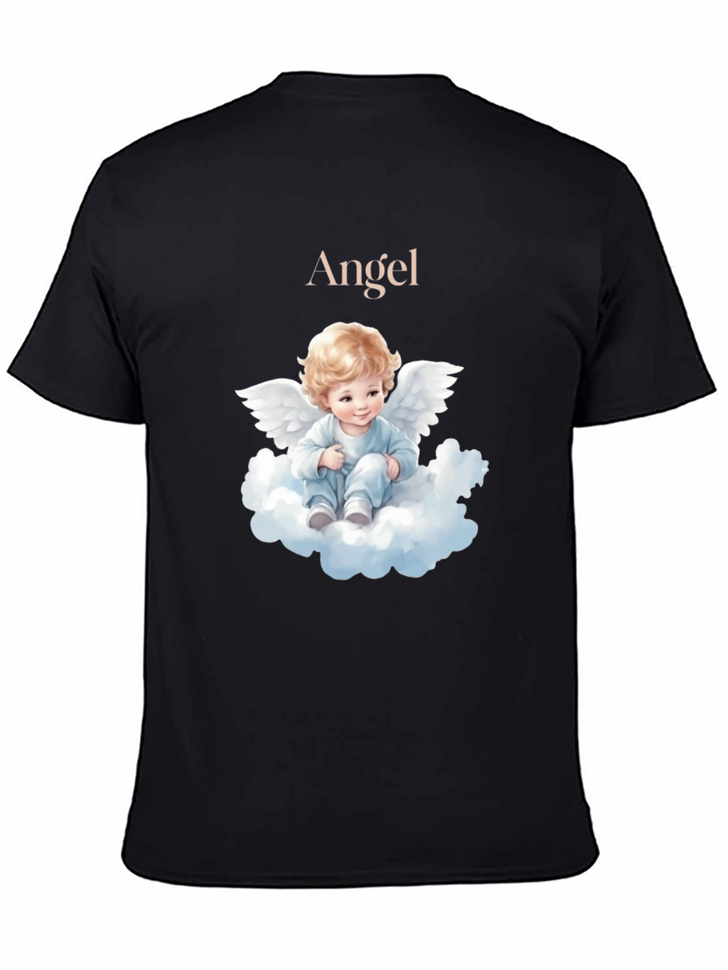 Angel Baby Graphic T-Shirt - Cute & Comfy Tee