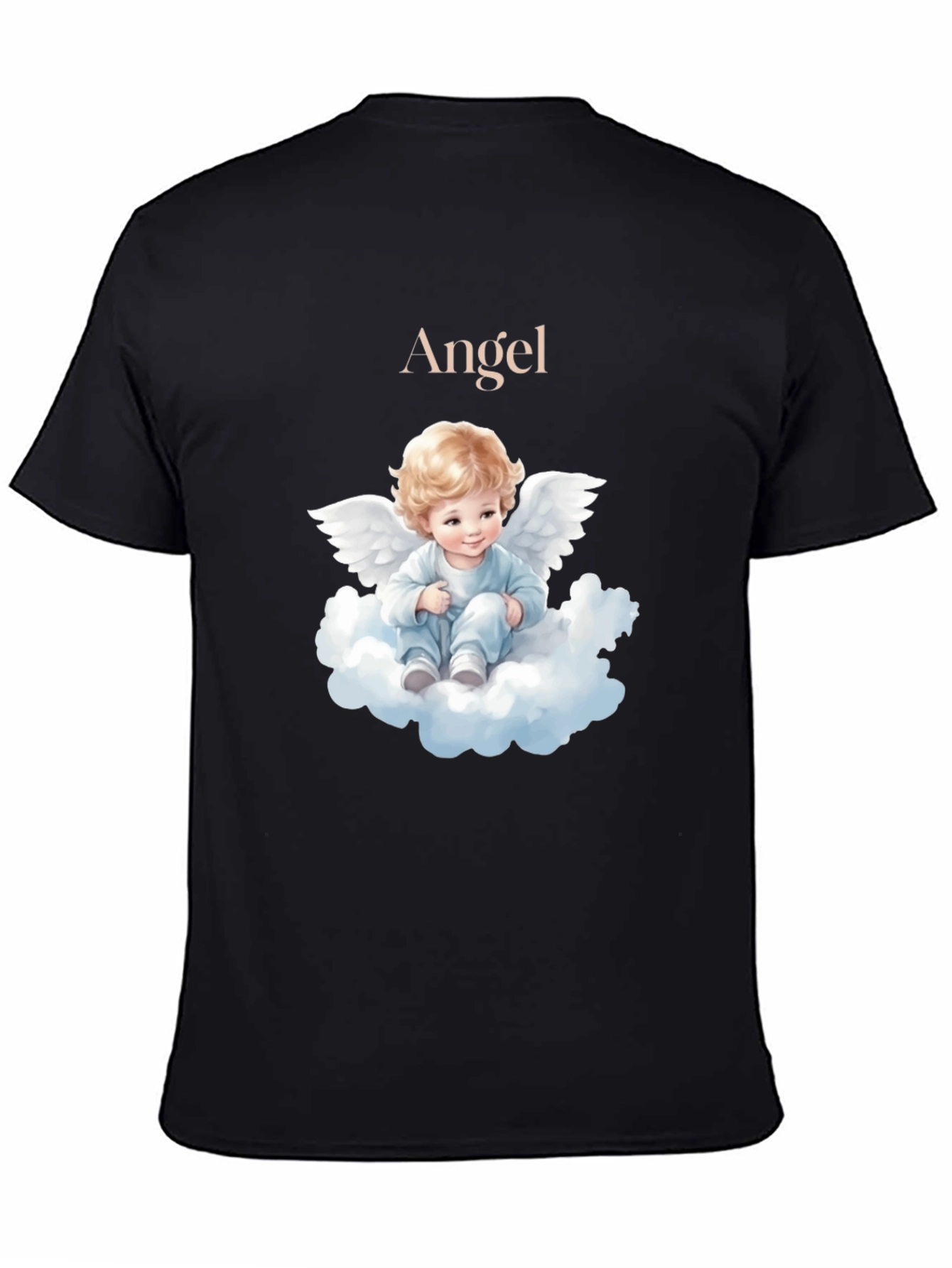 Angel Baby Graphic T-Shirt - Cute & Comfy Tee
