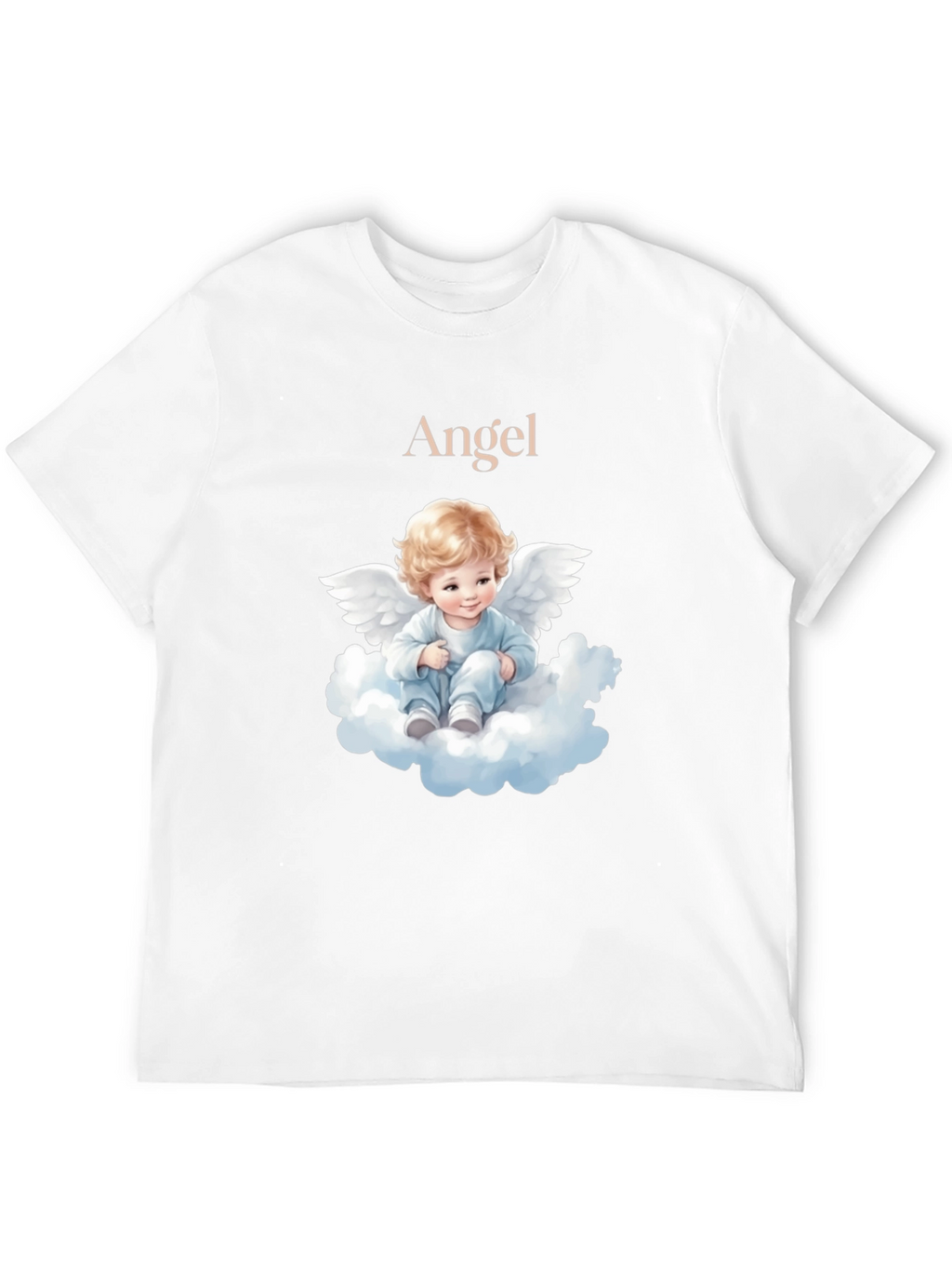 Angel Baby Graphic T-Shirt - Cute & Comfy Tee