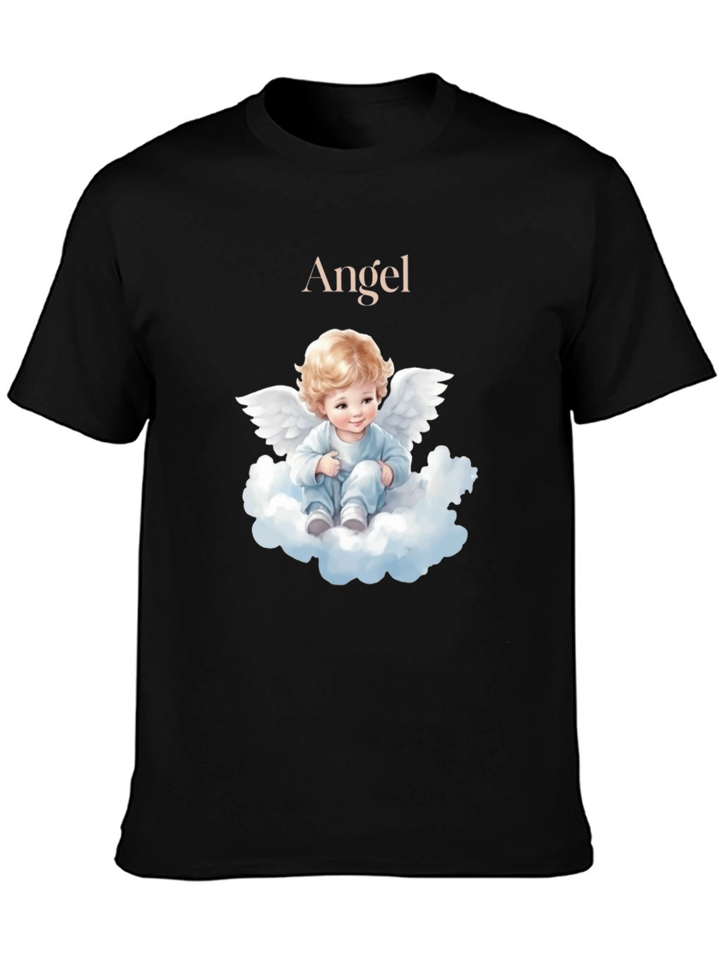 Angel Baby Graphic T-Shirt - Cute & Comfy Tee