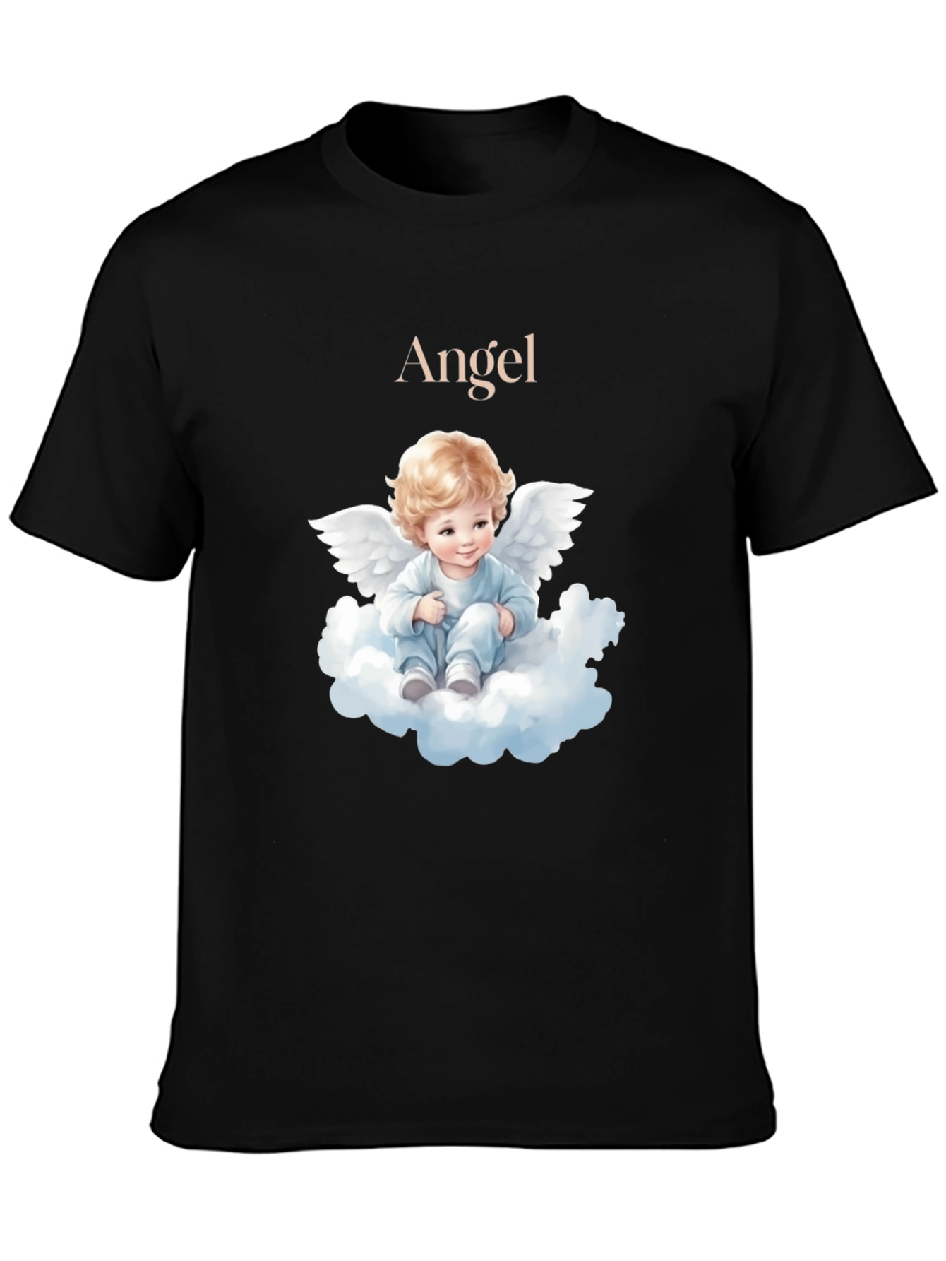 Angel Baby Graphic T-Shirt - Cute & Comfy Tee
