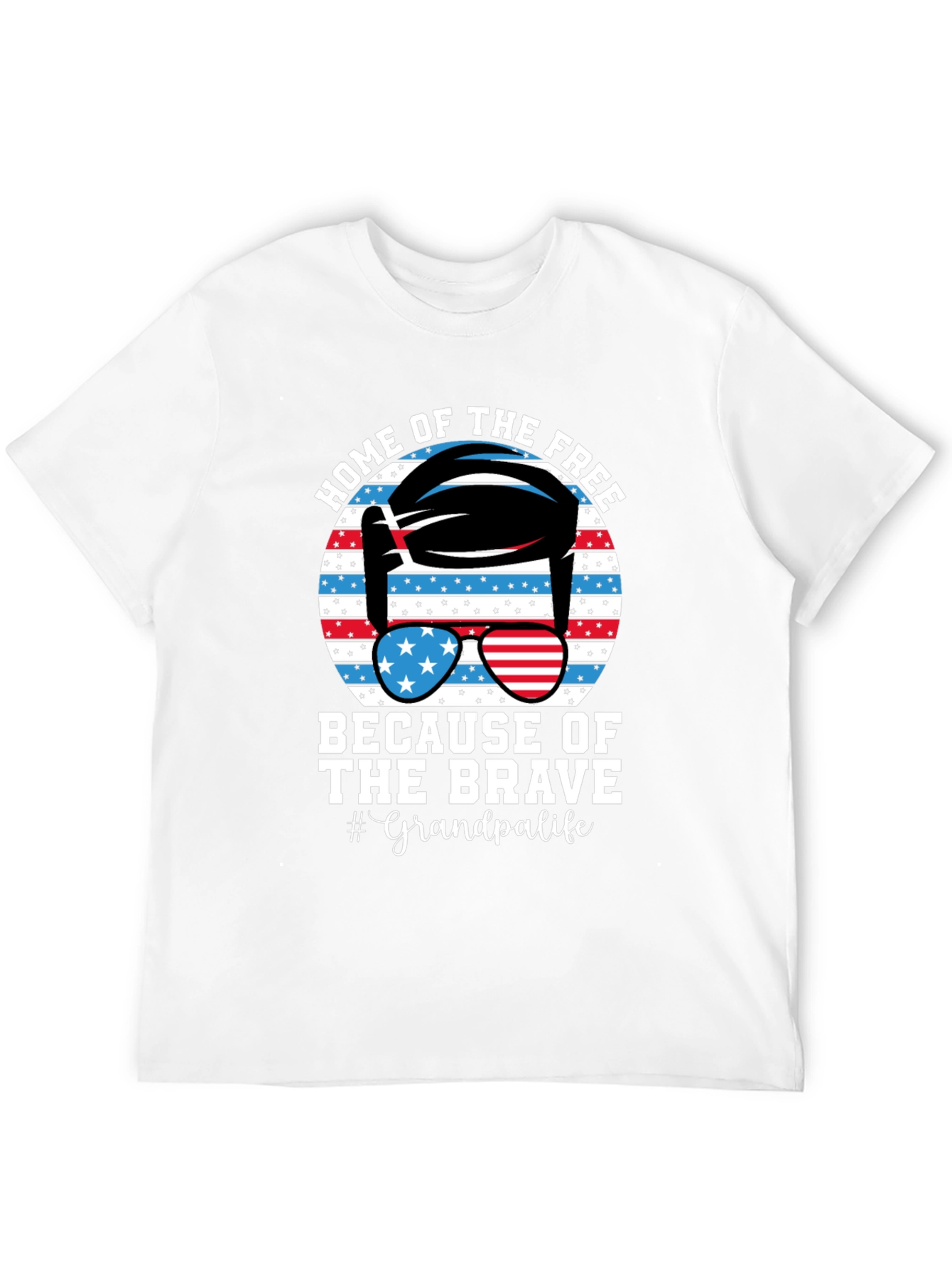Home of the Free Grandpa T-Shirt