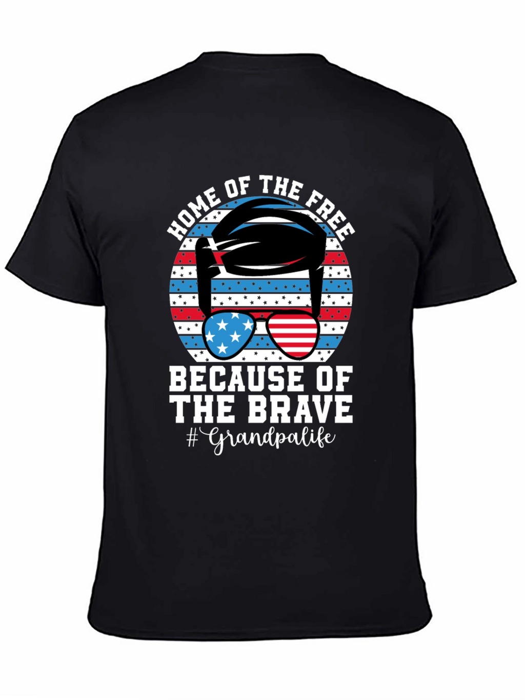 Home of the Free Grandpa T-Shirt
