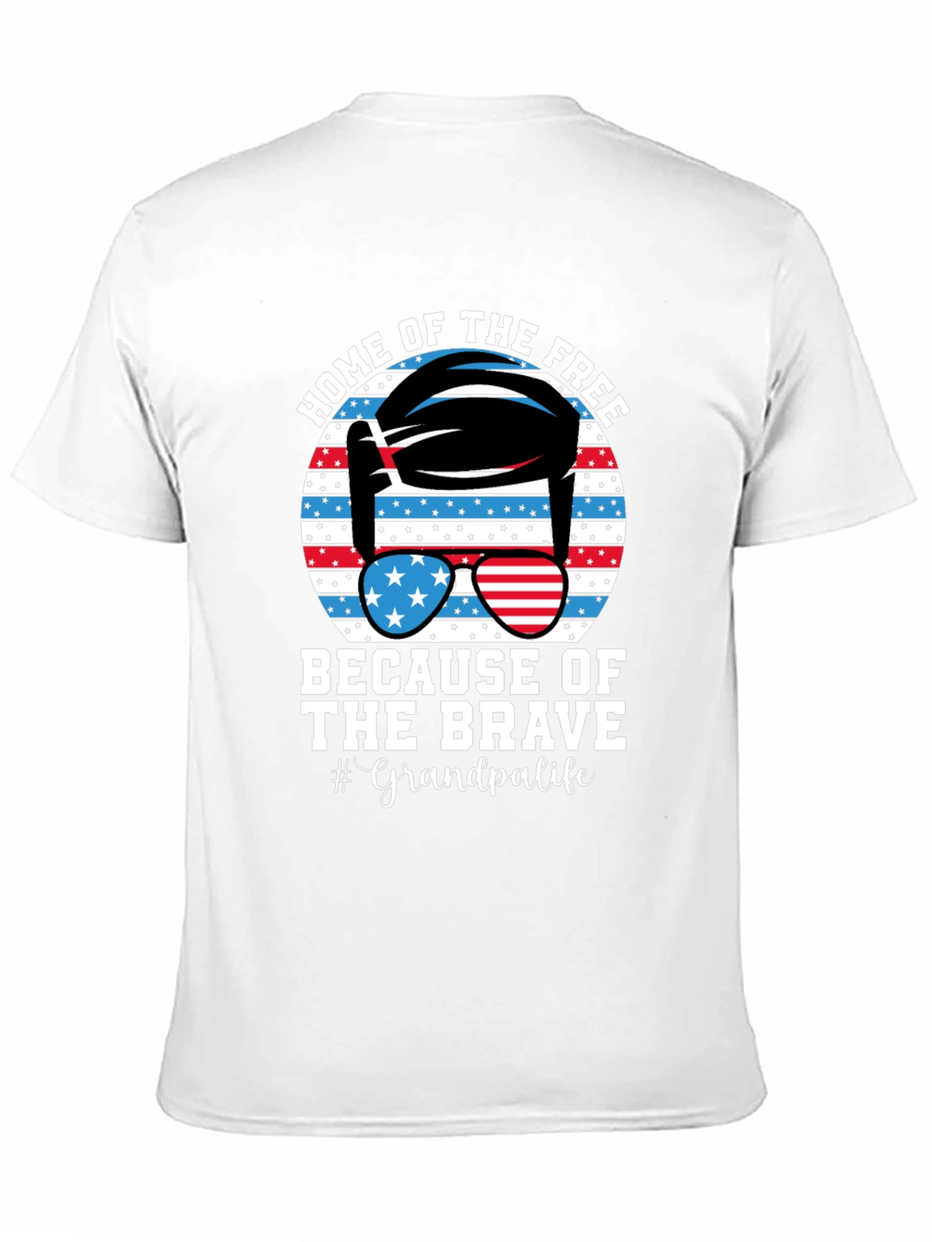Home of the Free Grandpa T-Shirt