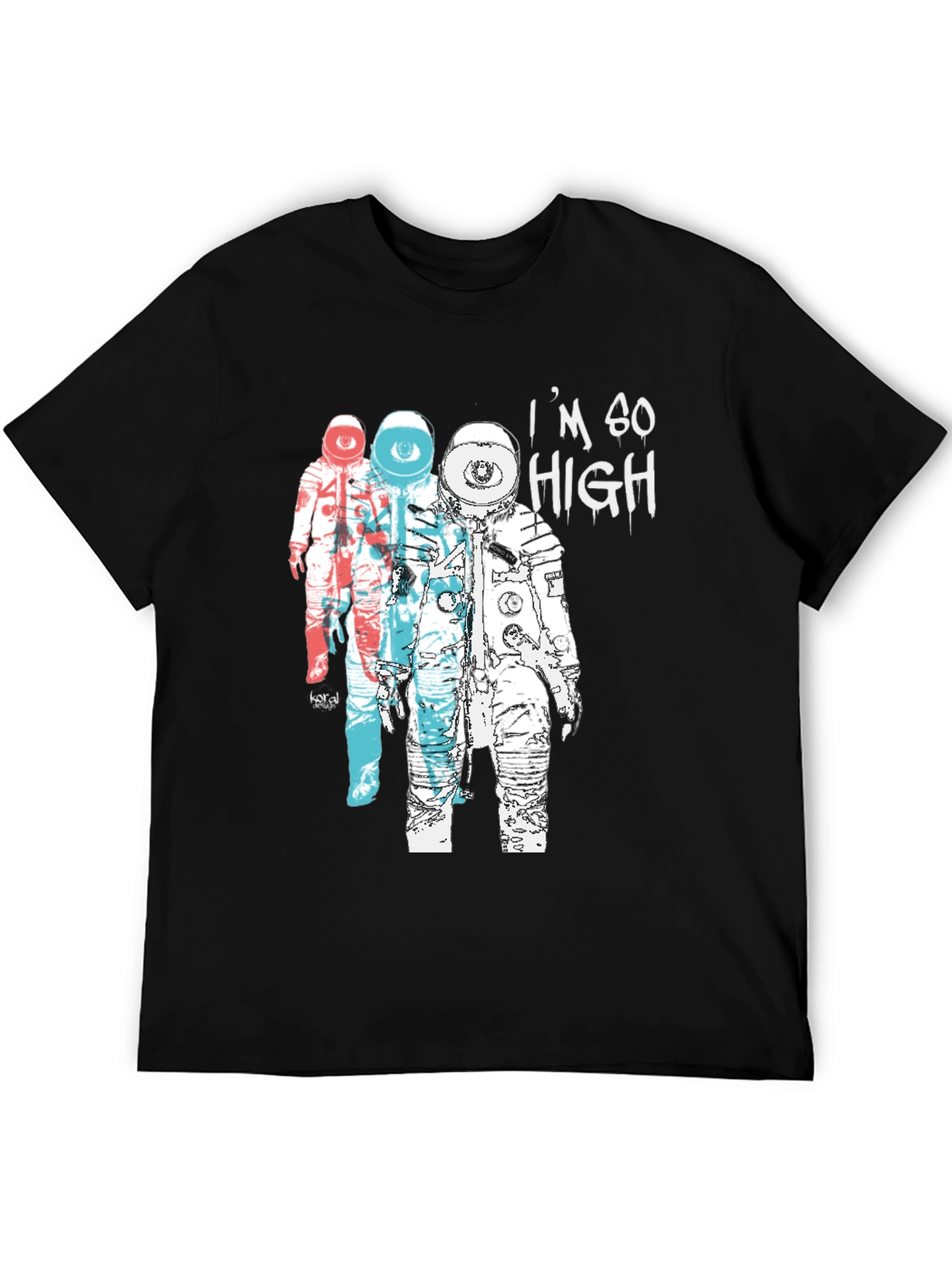 Im So High Graphic Tee - Astronauts