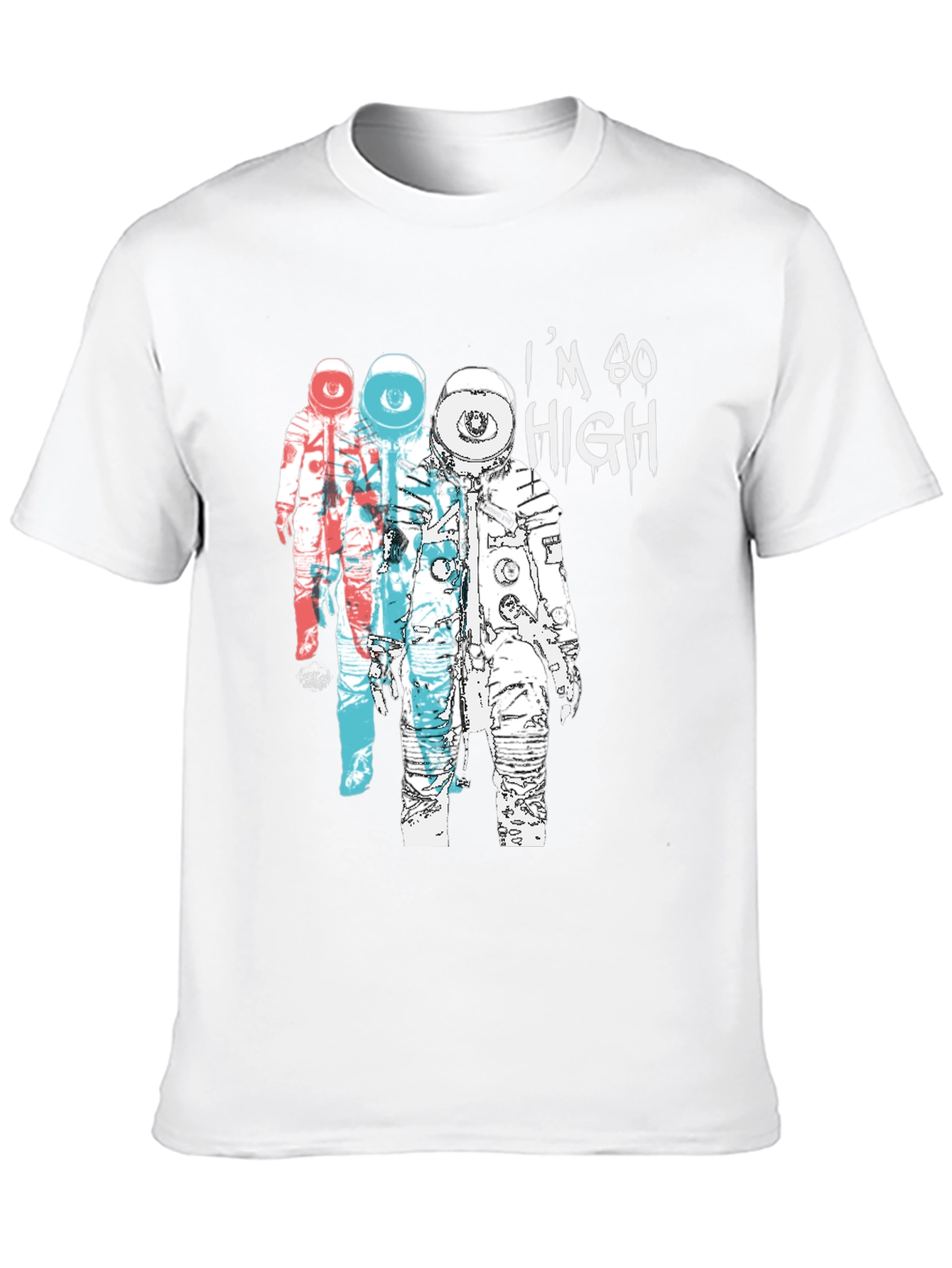Im So High Graphic Tee - Astronauts