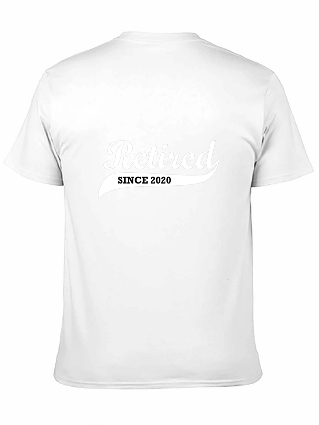 Retired Since 2020 - Black T-Shirt