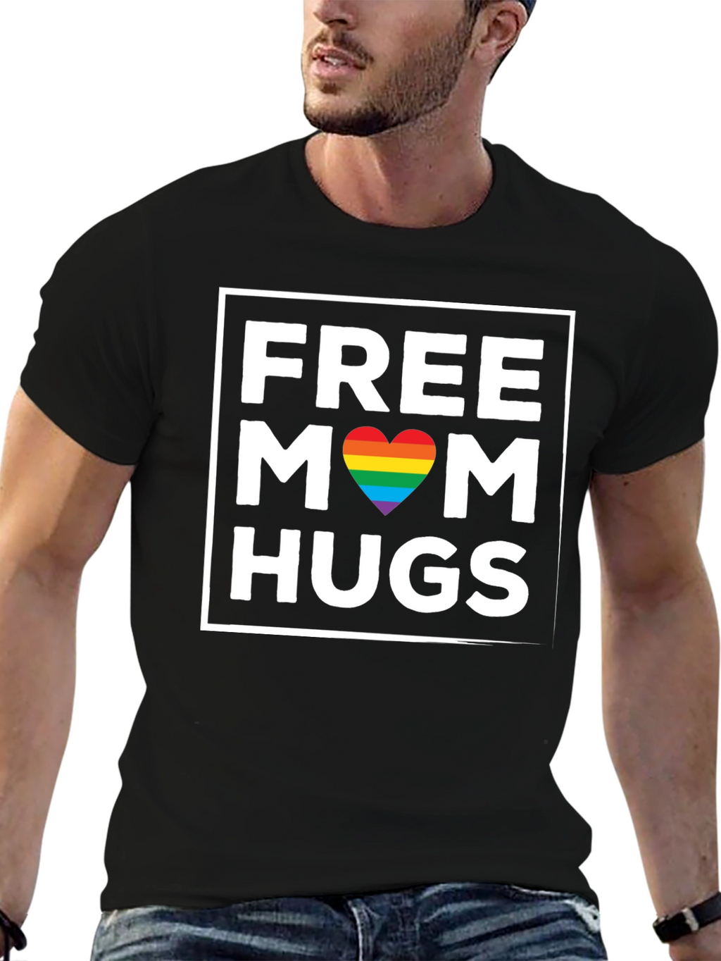 Free Mom Hugs Pride T-Shirt