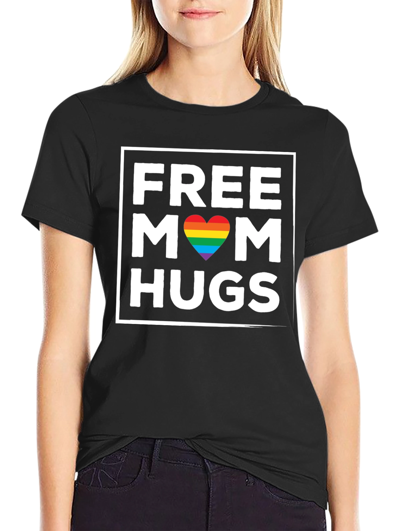 Free Mom Hugs Pride T-Shirt