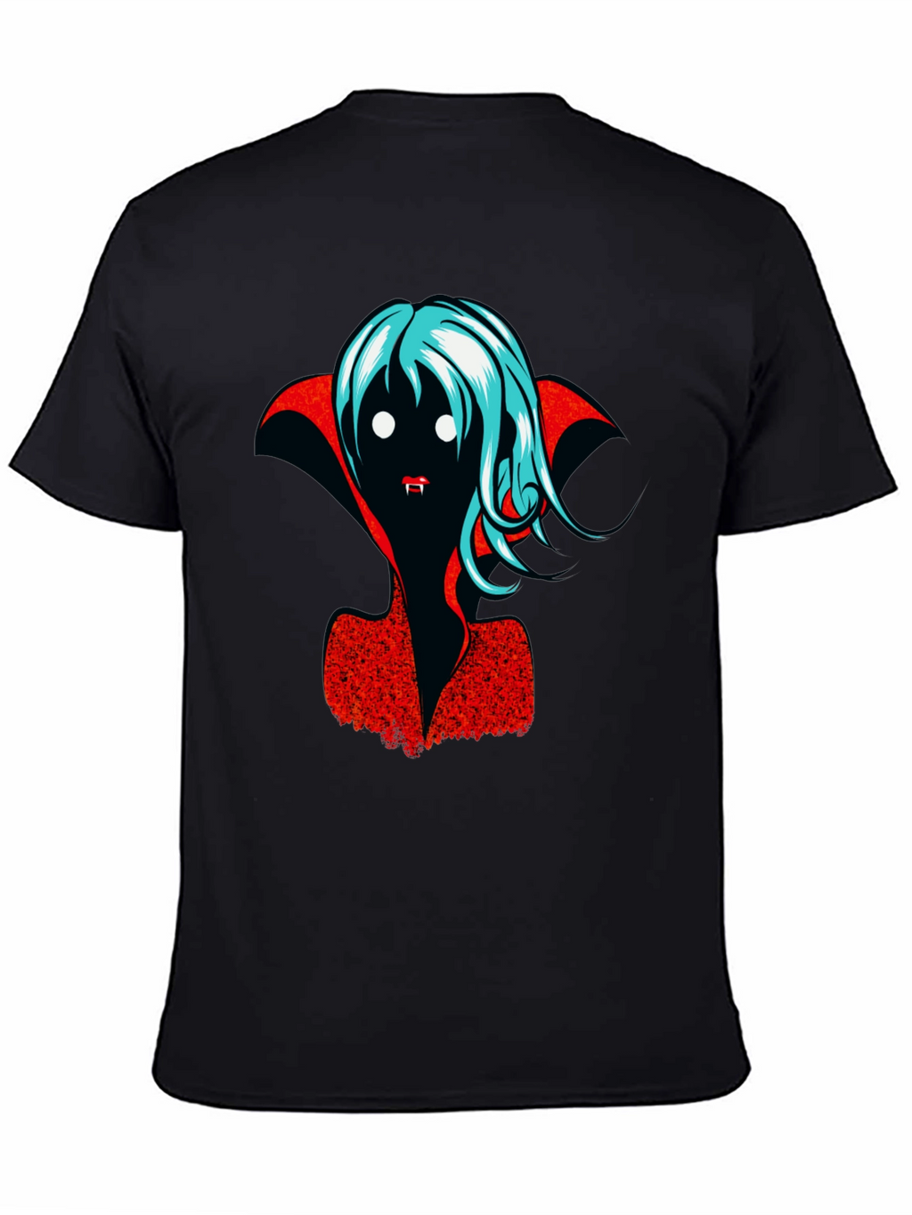 Vampire Graphic T-Shirt - Halloween Fashion
