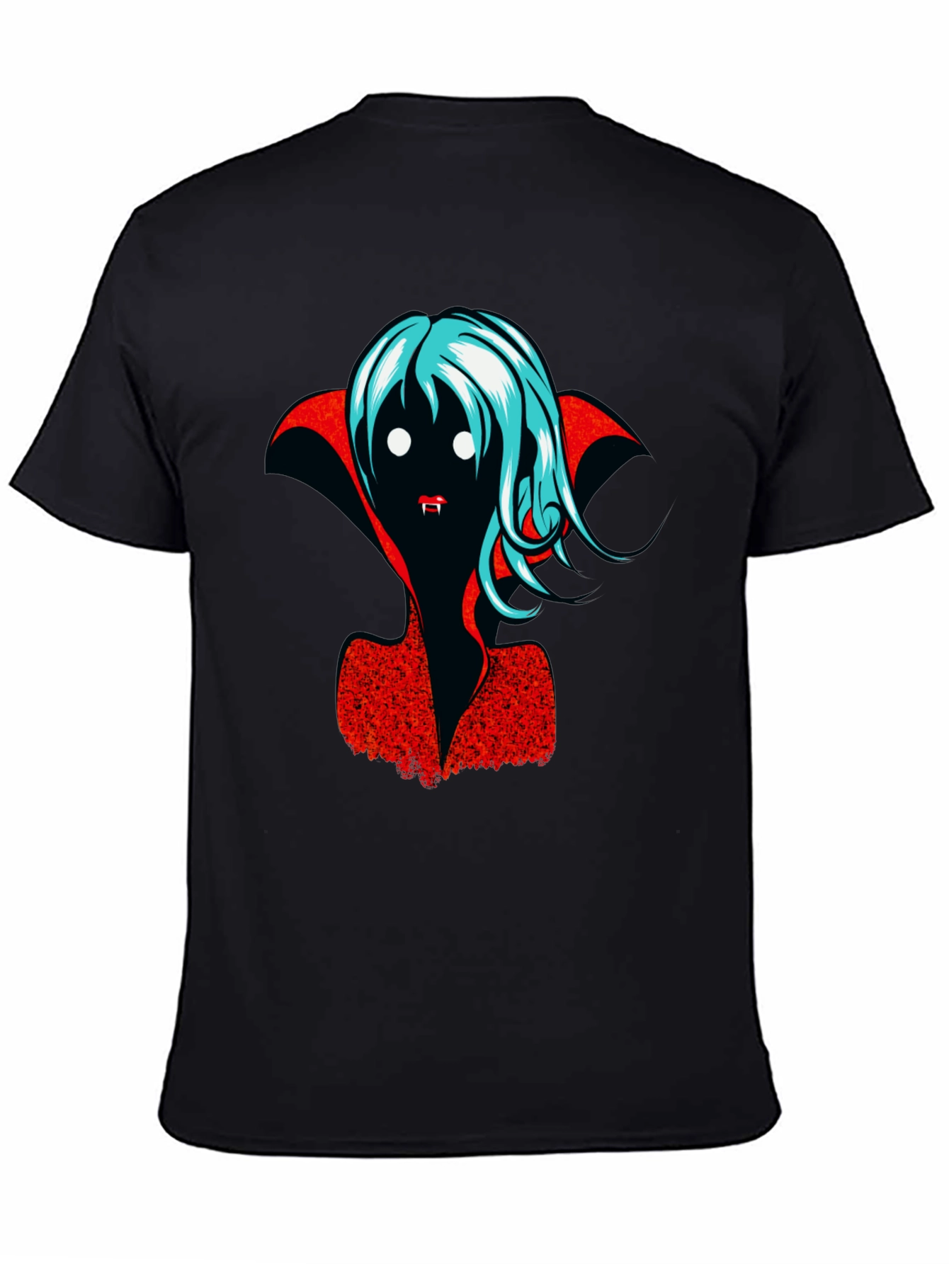 Vampire Graphic T-Shirt - Halloween Fashion