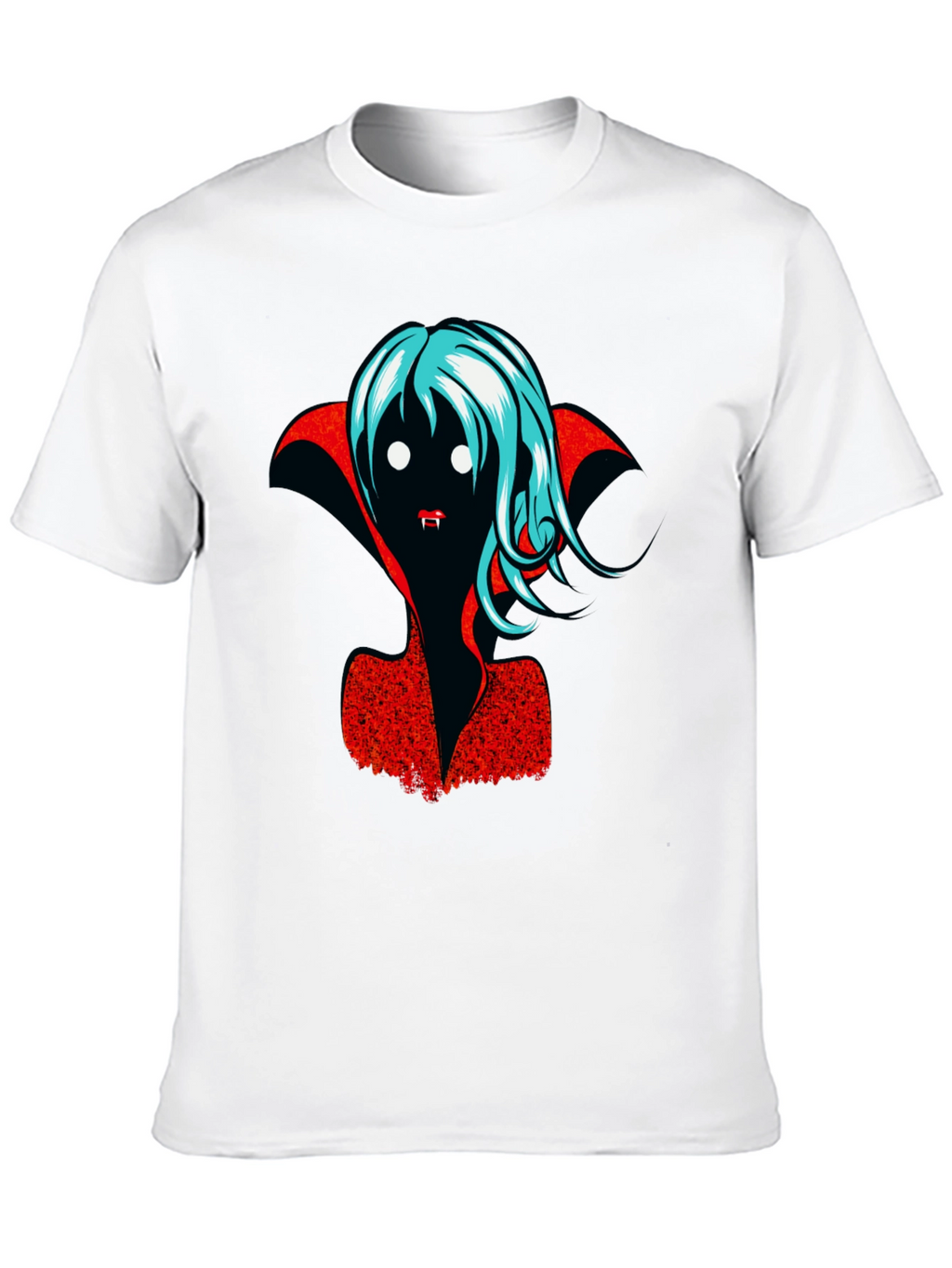 Vampire Graphic T-Shirt - Halloween Fashion