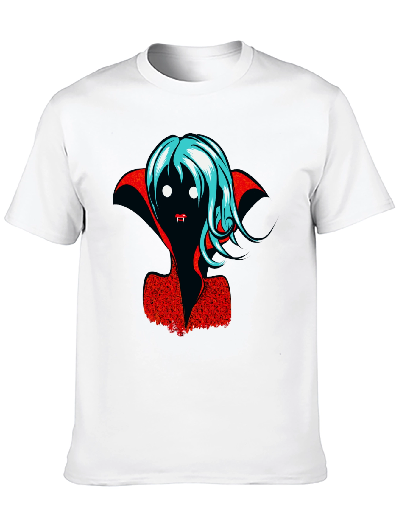 Vampire Graphic T-Shirt - Halloween Fashion