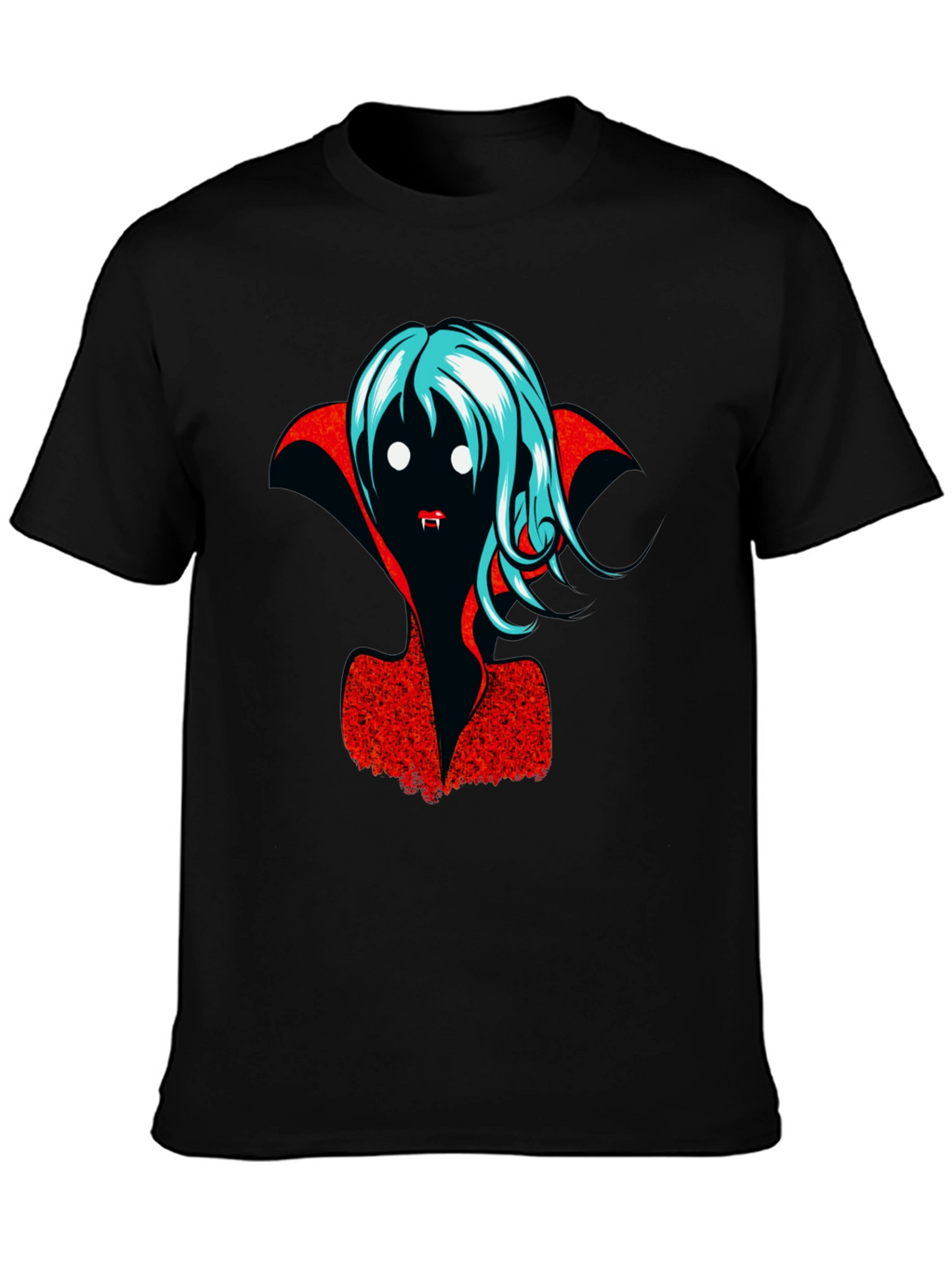 Vampire Graphic T-Shirt - Halloween Fashion