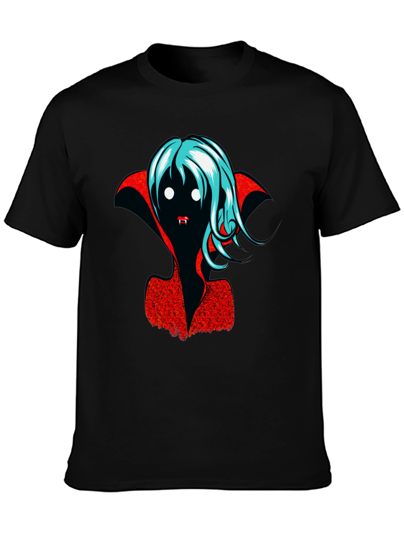 Vampire Graphic T-Shirt - Halloween Fashion