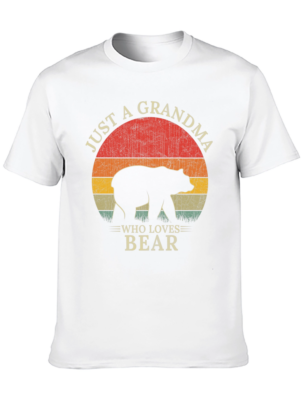 Just a Grandma Who Loves Bear T-Shirt