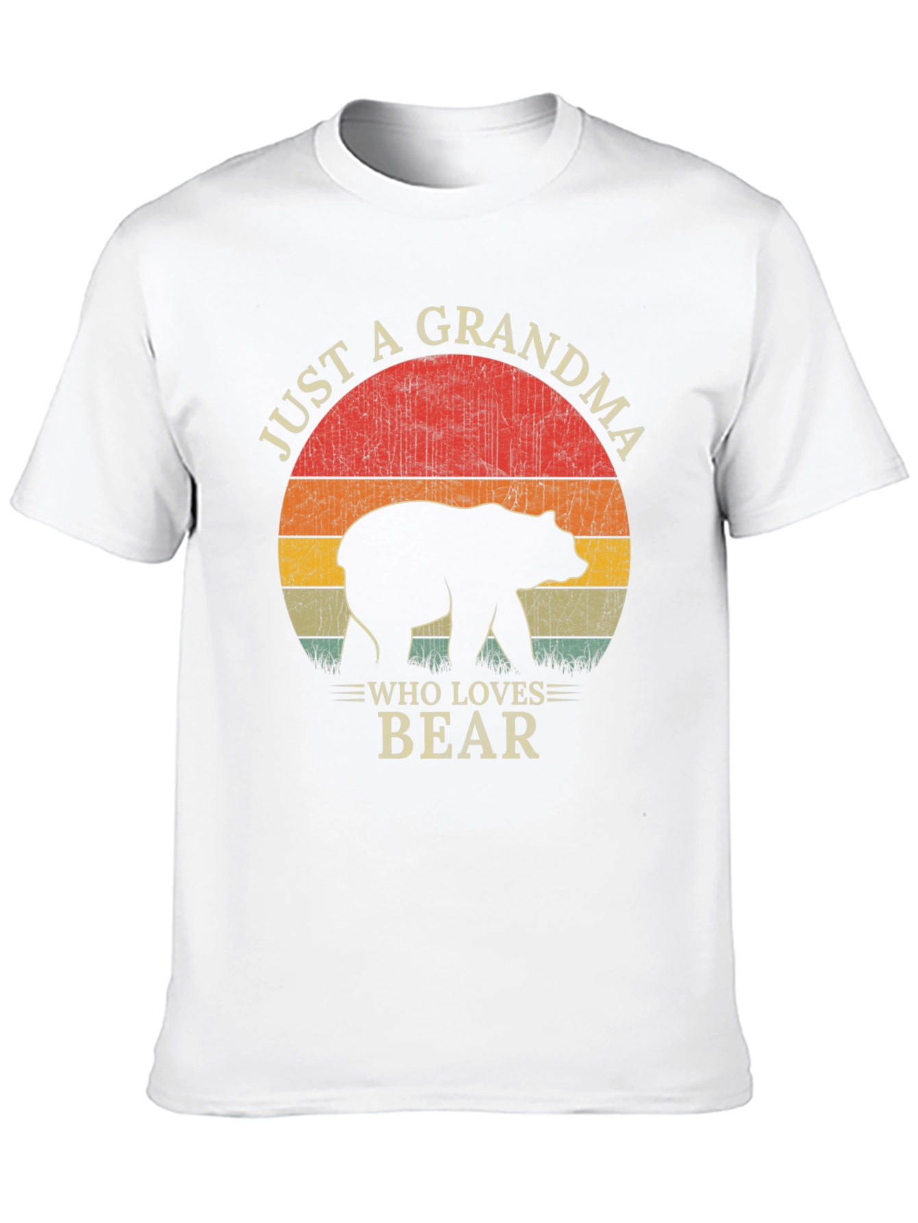 Just a Grandma Who Loves Bear T-Shirt