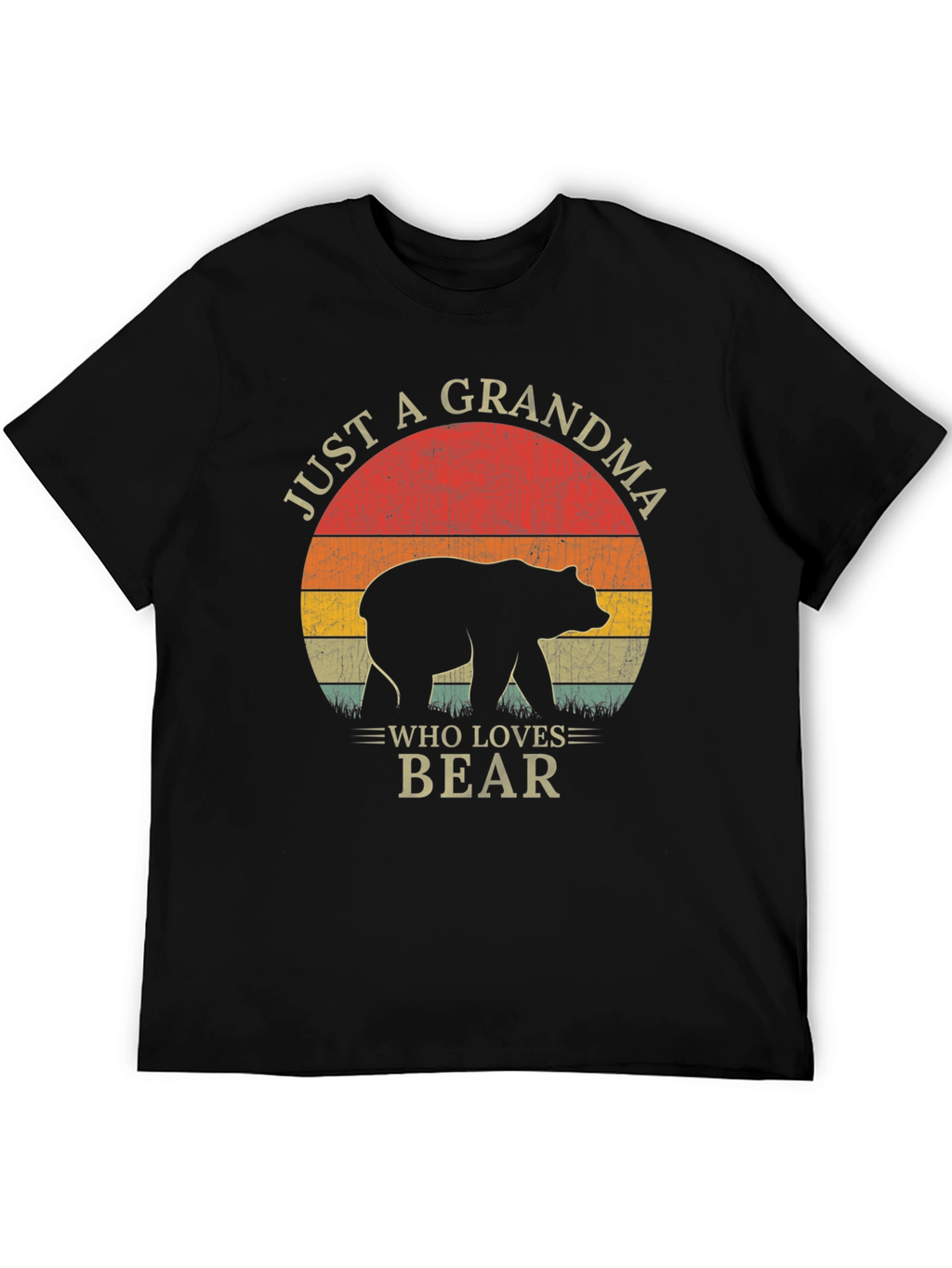 Just a Grandma Who Loves Bear T-Shirt
