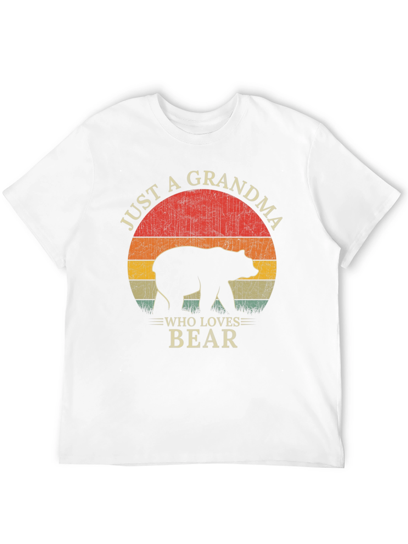 Just a Grandma Who Loves Bear T-Shirt